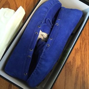 NWT J Crew Driving Mocs, size 8